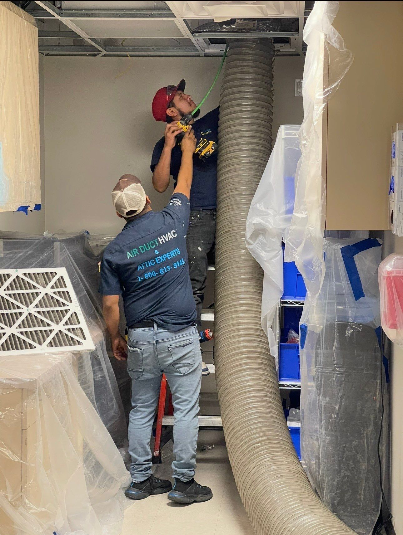 Professional air duct cleaning service