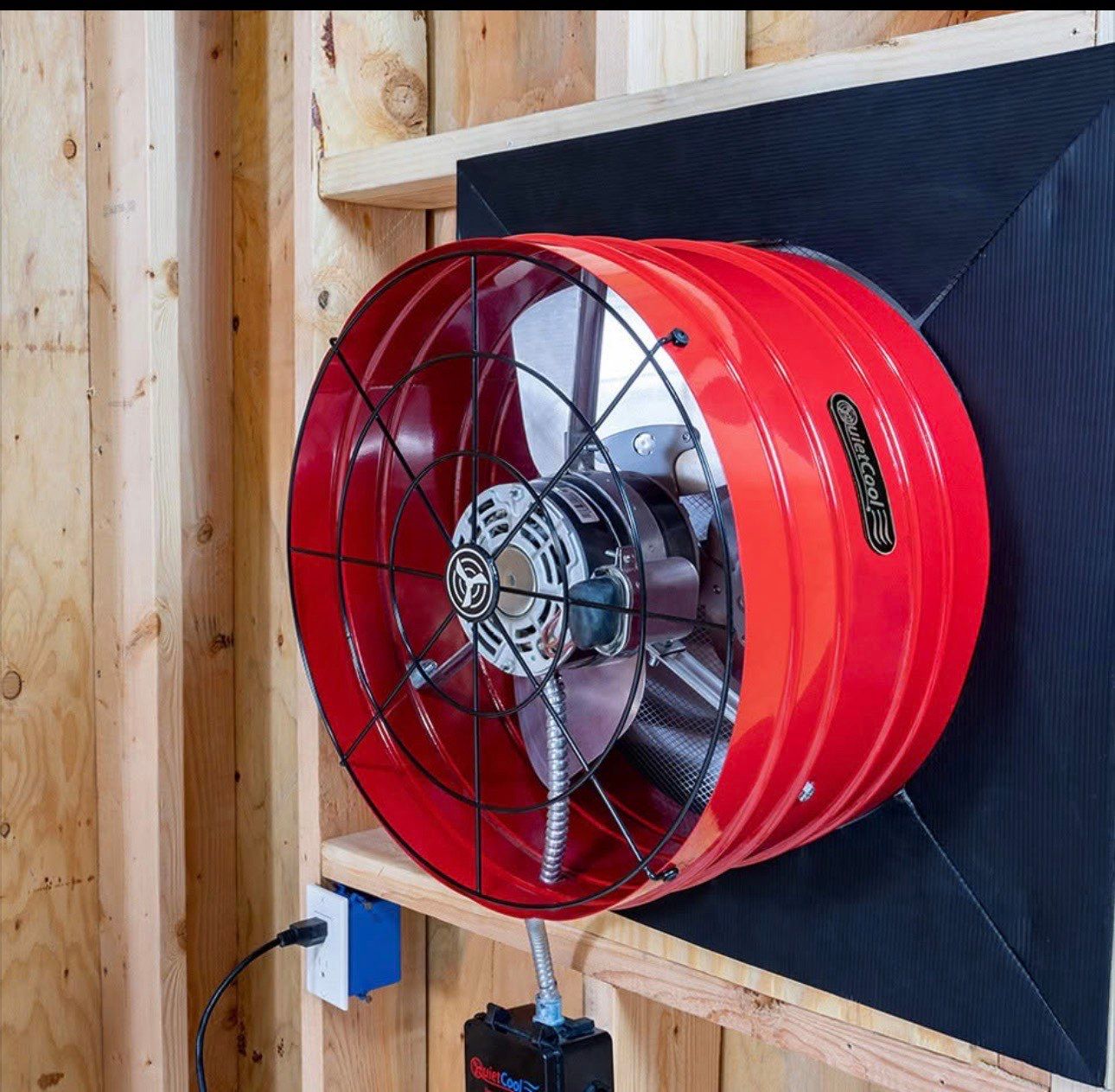 Attic fan installation service